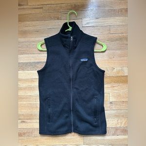 Black Patagonia Better Sweater Fleece Vest